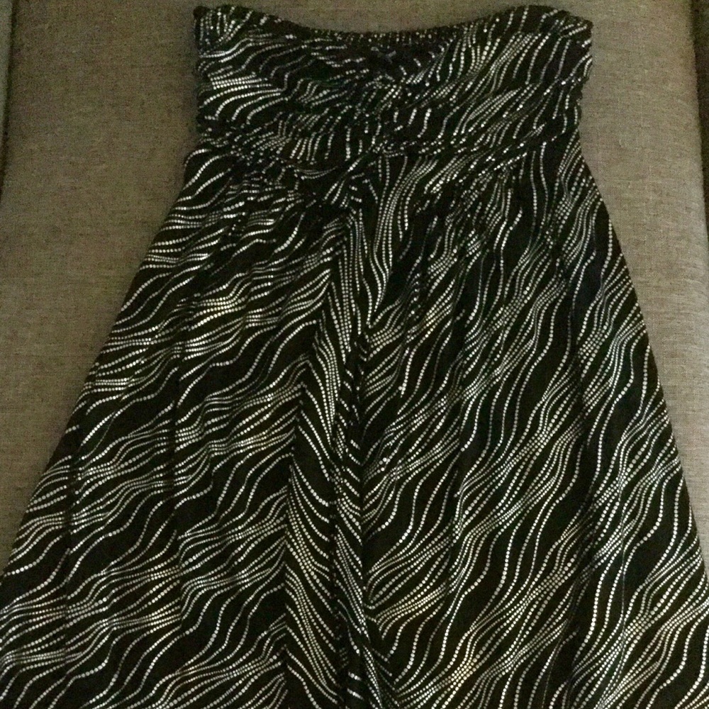 Express strapless dress